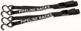 Tie-Down Strap w/ Cam Buckle and S-Hooks